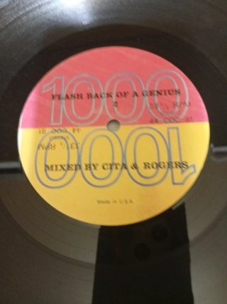 Vinilo 1000 Flash Back of a Genius