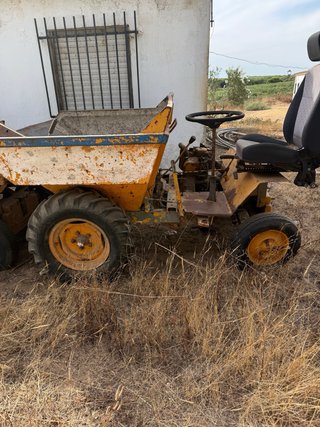 Dumper con avería