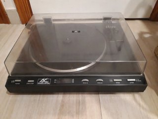 Tocadiscos AC Acoustic Control Negro/Plata