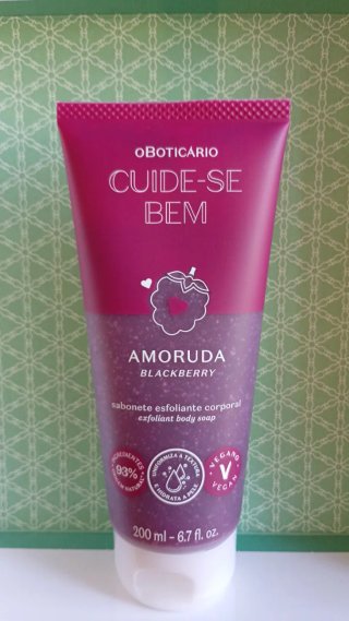 Jabón Exfoliante Corporal Amoruda O Boticário