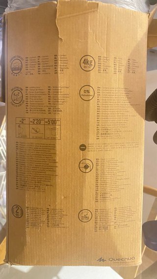 Pack Acampada: Tienda, Colchón y Hinchador