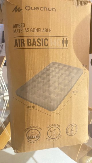 Pack Acampada: Tienda, Colchón y Hinchador