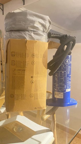 Pack Acampada: Tienda, Colchón y Hinchador