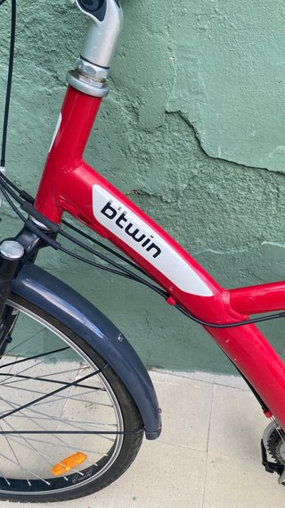 Bicicleta roja