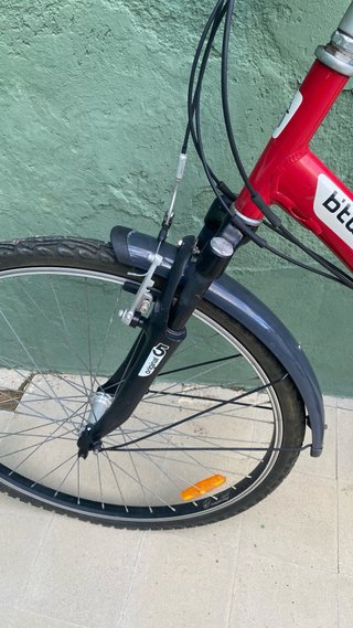 Bicicleta roja