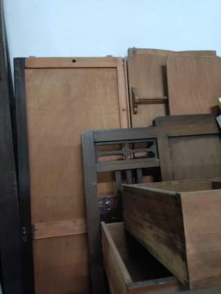 Lote Muebles Vaciado Cochera. LOTE o piezas suelta