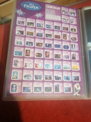 Álbum 108 Tarjetas Disney Frozen Panini