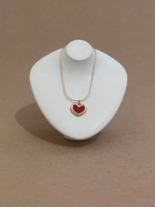 Collar con Colgante de Corazón