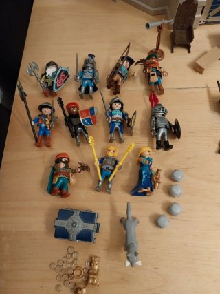 Castillo Medieval Playmobil 70220 Ampliado