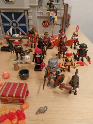 Castillo Medieval Playmobil 70220 Ampliado