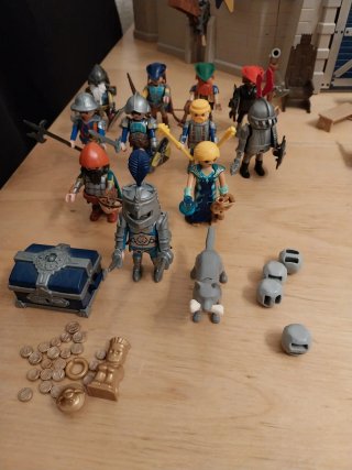 Castillo Medieval Playmobil 70220 Ampliado