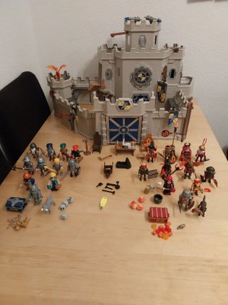 Castillo Medieval Playmobil 70220 Ampliado
