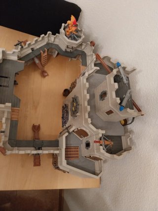 Castillo Medieval Playmobil 70220 Ampliado