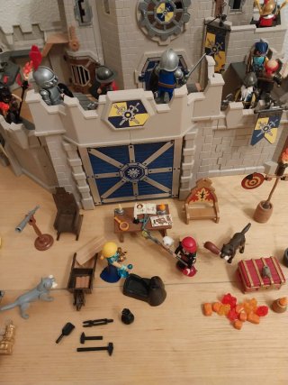 Castillo Medieval Playmobil 70220 Ampliado