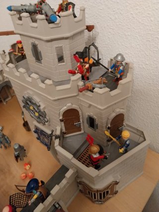 Castillo Medieval Playmobil 70220 Ampliado