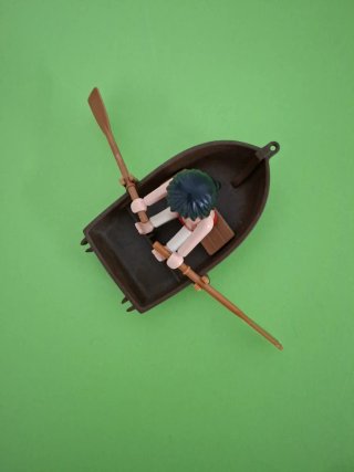 Playmobil Pirata con Barca