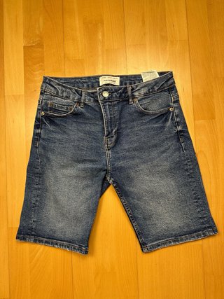 Pantalón corto vaquero Pull&Bear T.40 hombre