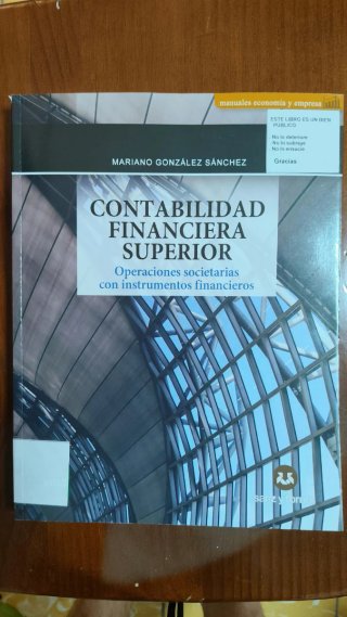 Contabilid Financiera Superior UNED