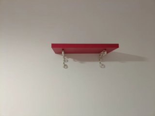 Cama sin colchón, cómoda y estánterias, como nuevo