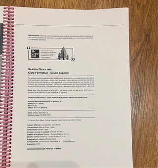 Se venden 3 libros de G.S de ADM. Y FINANZAS
