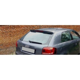 Aleron trasero para Audi A3 8P 3 y 5 Puertas Negro