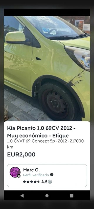 Llanta Original Kia Picanto 2012