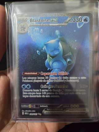 Pokémon Blastoise ex ( mew 151 )