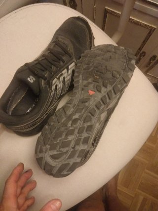 Zapatillas Trekking Salomon Negras Talla 43.5