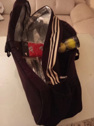 Paletero Adidas + Bote Bolas + Muñequeras+pala