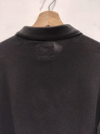Arman Polo Manga Larga Negro Talla L