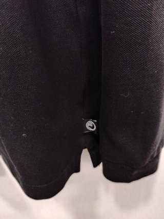 Arman Polo Manga Larga Negro Talla L