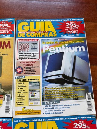Lote revistas Guía Informática Personal de Compras