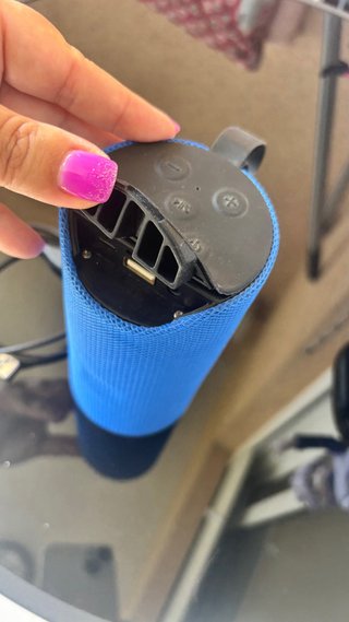 Altavoz Bluetooth Azul