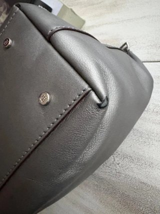 Bolso Piel Gloria Ortiz Gris