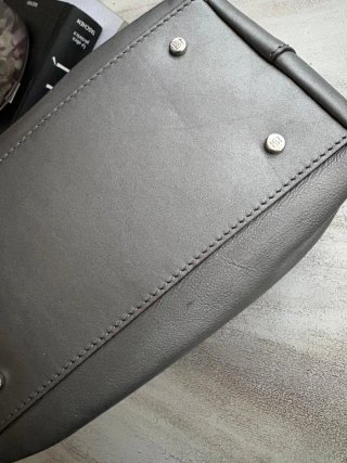 Bolso Piel Gloria Ortiz Gris
