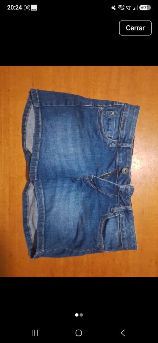 Pepe Jeans shorts vaqueros azules