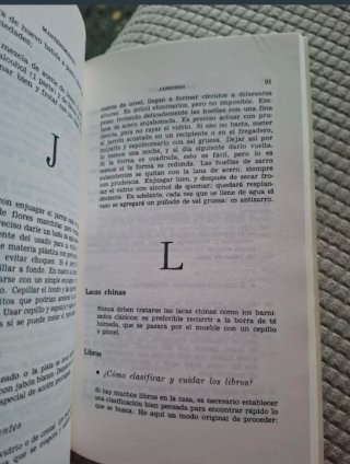 PEQUEÑO DICCIONARIO DE MANTENIMIENTO Y LIMPIEZA