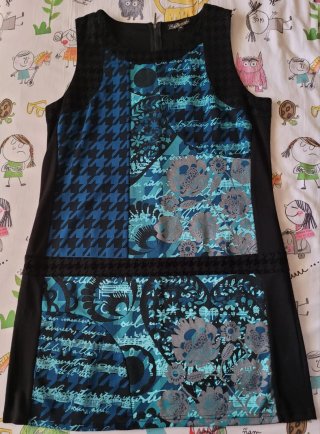 Vestido Koroshi Estampado Talla XXL