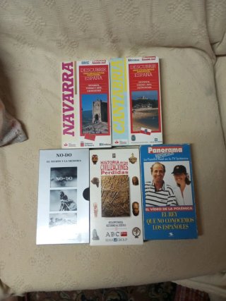 Lote VHS Documentales España
