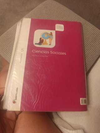 Libro de ciencias sociales 5º de primaria santilla