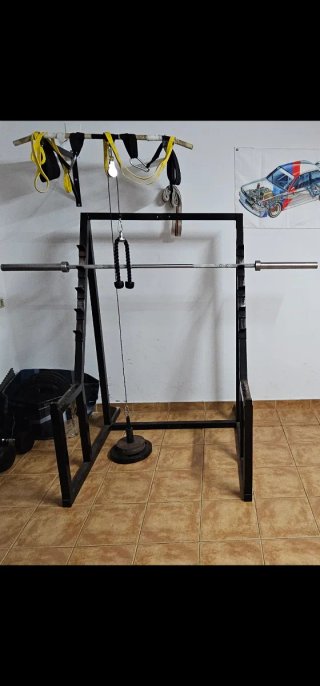 Rack + Barra de Dominadas