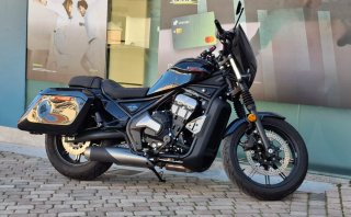 Moto Morini Calibro Bagger Negra