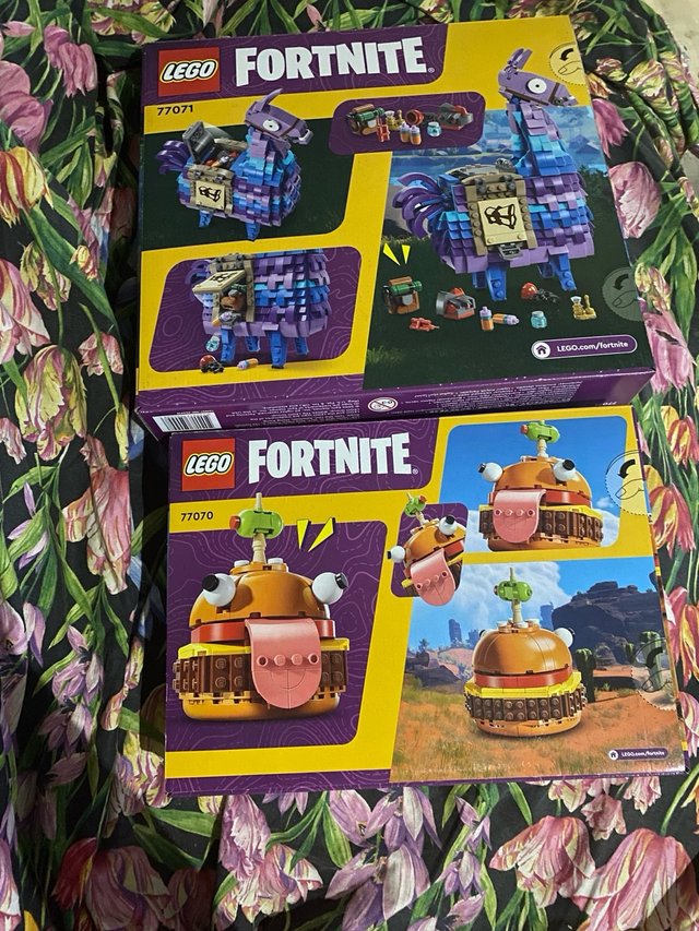 Lego 77070 y 77071 Fortnite Llama y Burger