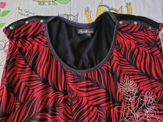 Vestido Koroshi Estampado Talla XXL
