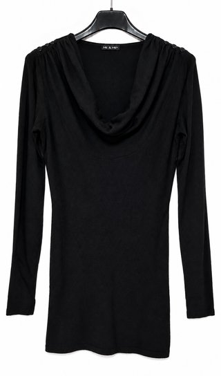 Maglione nero lungo Me&Me