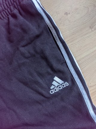 Pantalón de chándal jogger Adidas negro 3 bandas