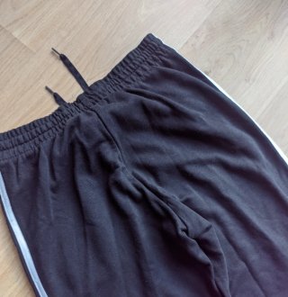 Pantalón de chándal jogger Adidas negro 3 bandas