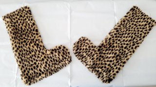 Funda botas disfraz