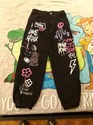 Pantalón Oversize Bershka M