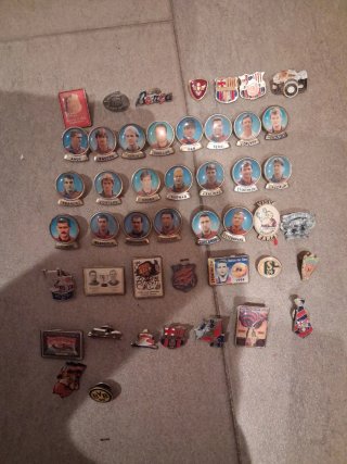 Colección de Pins del FC Barcelona Años 90